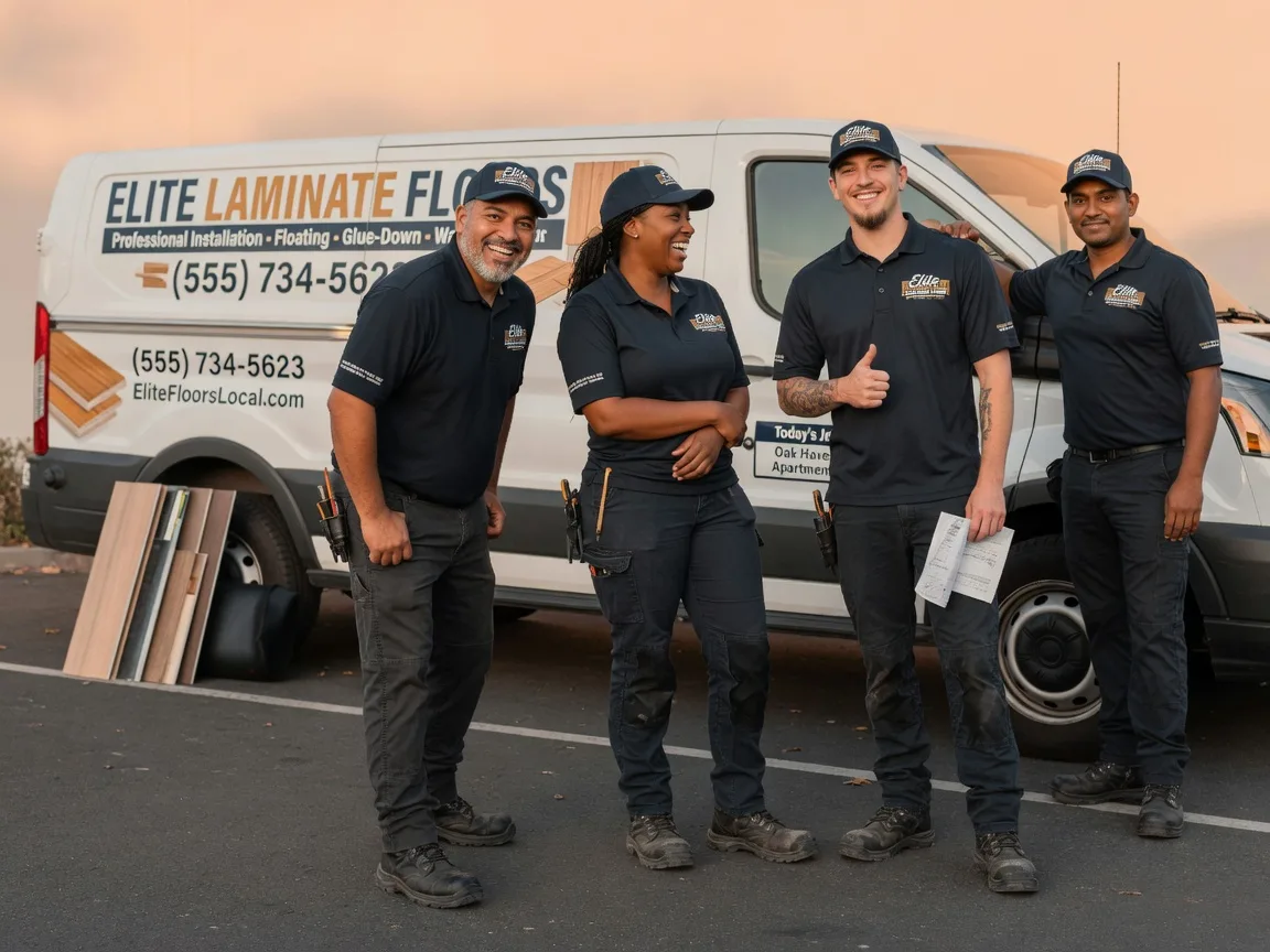 Laminate flooring installation company in Kell, IL